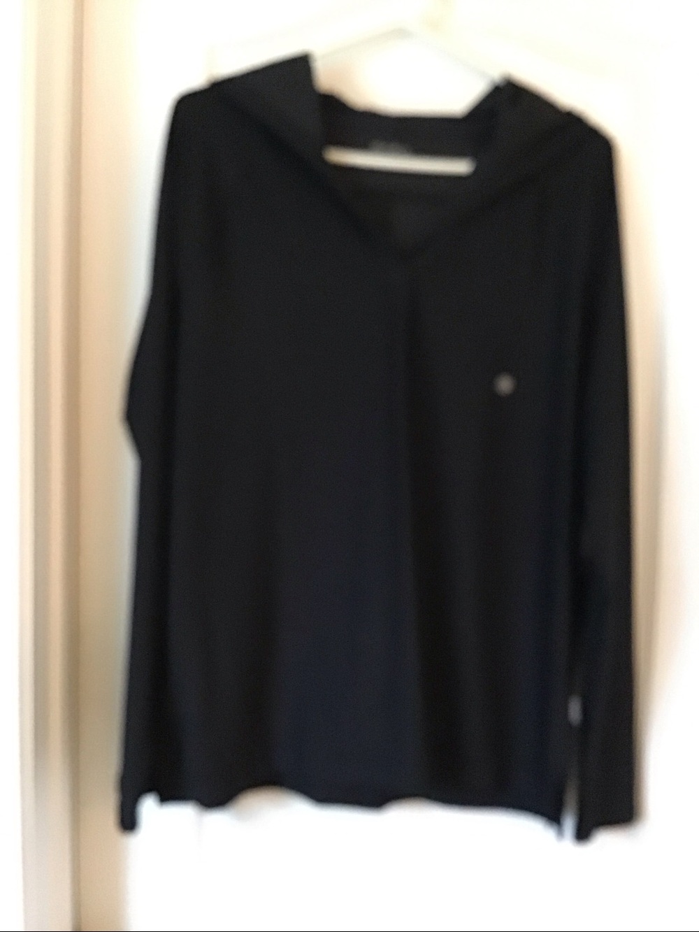 Eddie Bauer Black Hooded Women's shirt.